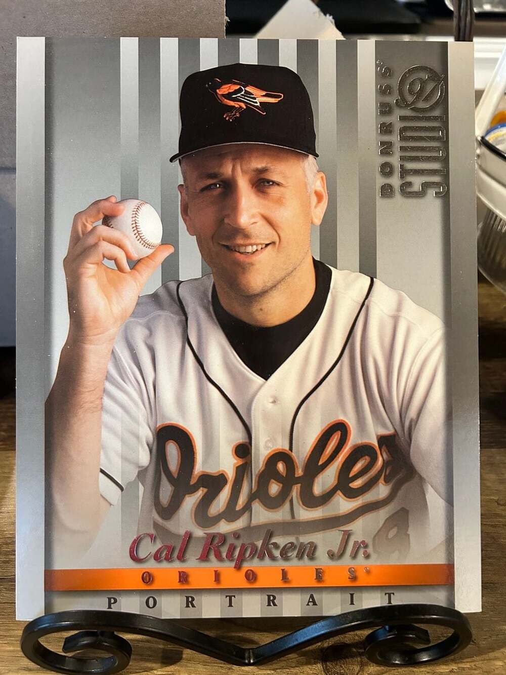 1997 Donruss Studio Portrait Cal Ripken Jr #5 Card